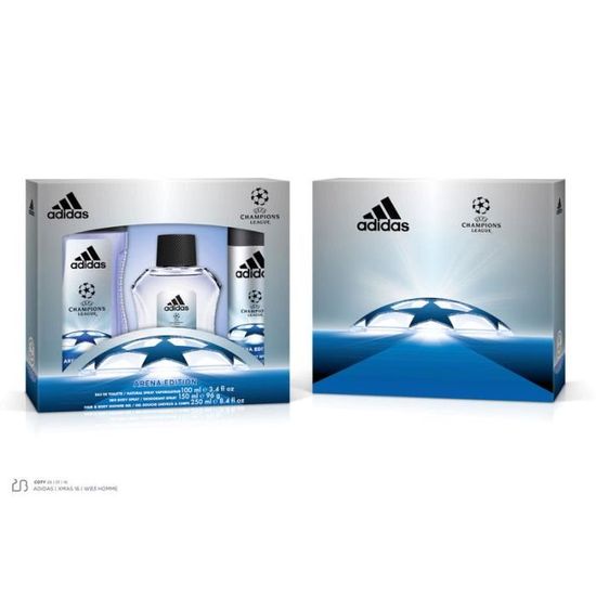coffret adidas champions league