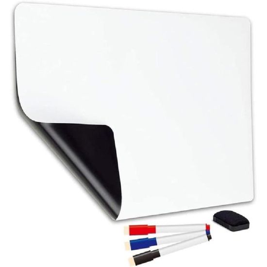 Porte-stylos Magnétiques Lot De 4 - Noir, Pour Tableau Blanc, Frigo, Surface Magnétique