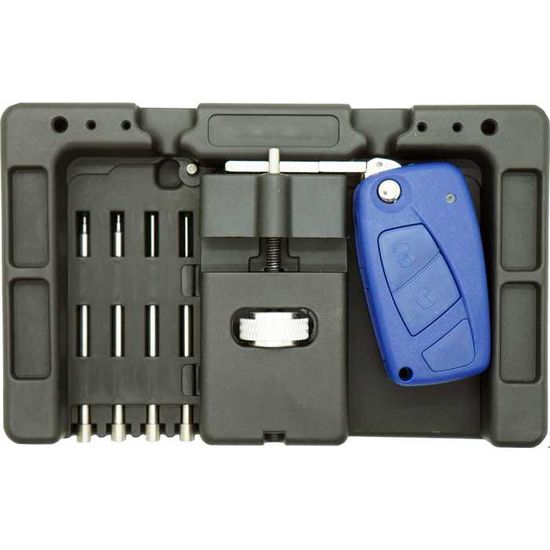 Jeu De Blocs étalons 1-2-3 - 23 Trous, Acier Trempé Et Rectifié - Pour Cales De Précision Et Clés Hexagonales