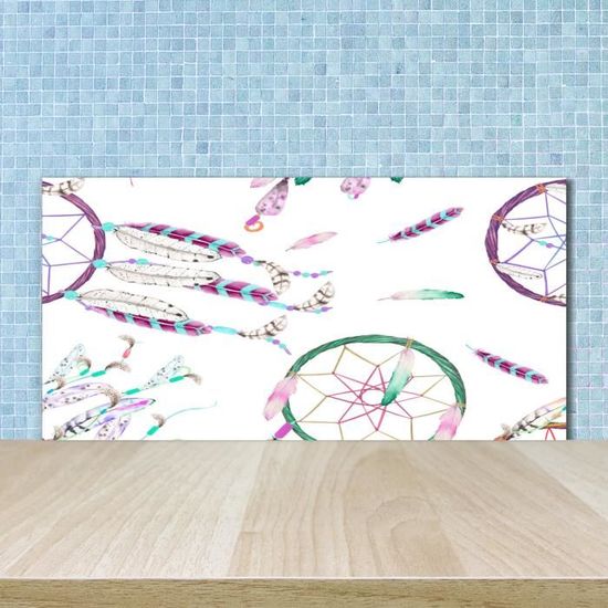 Tulup Crédence de Cuisine 100x50cm Dosseret en Verre Fond de hotte Verre de sécurité trempé Splashback Guard - Nourriture et Boissons - Multicolore - Épices Colorées Tulup Crédence de Cuisine 100x50cm Dosseret en Verre Fond de hotte Verre de sécurité trempé Splashback Guard - Nourriture et Boissons - Multicolore - Épices Colorées