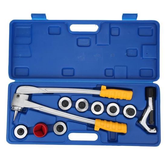 Kit D’extension Manuel Pour Tuyaux 10-28 Mm – 7 Têtes En Cuivre – Coupe-tube Inclus – Sac De Transport