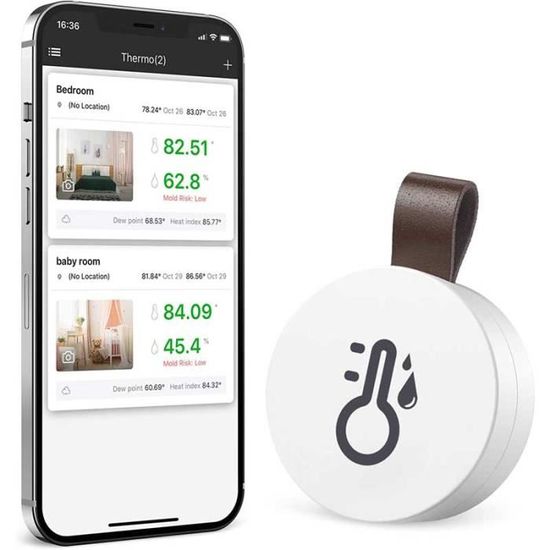 Thermomètre à Viande Bluetooth Meatmeet S Pro - 6 Capteurs, Précision ±0.1°C, IP69, 30h Autonomie - 3