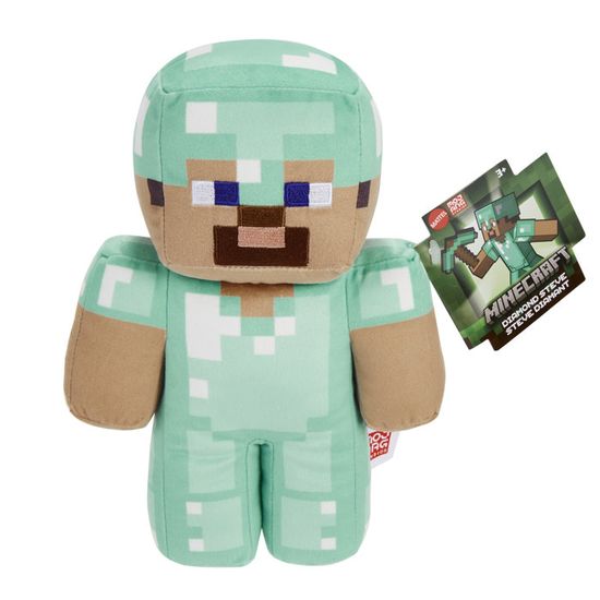 Minecraft Peluche Cochon Officielle 20,3 Cm – Adorable Jouet En Peluche Rose Pour Fans Dès 3 Ans, Collection Idéale Et Cadeau Parfait !