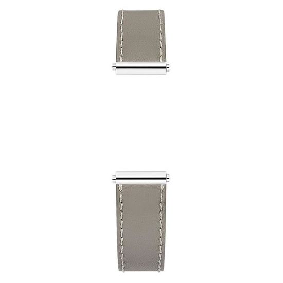 Bracelet de montre femme - MICHEL HERBELIN - Bracelet de montre Michel Herbelin cuir gris moyen - Couleur de la matière:Marron
