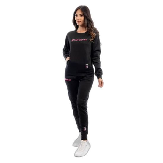 Survêtement polaire femme Givova 102 black/fuxia S Black/fuxia