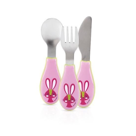 Nuby ensemble de couverts pour bébé sans BPA ergonomique dès 12 mois