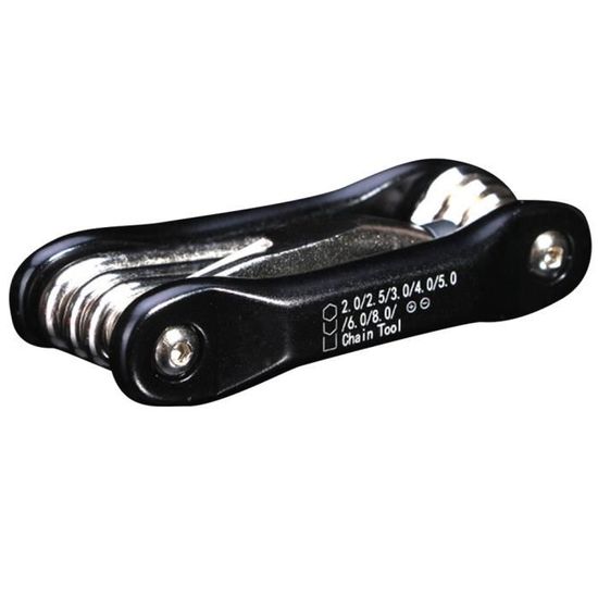 STAHLWERK Outil Multifonctionnel Outil De Réparation De Vélo Pliable