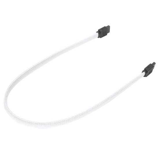 Câble Sata 3 POPPSTAR - Câble De Données Sata 3 Avec Adaptateur Molex Sata Gaine Cable Informatique Câble Sata 3 POPPSTAR - Câble De Données Sata 3 Avec Adaptateur Molex Sata Gaine Cable Informatique