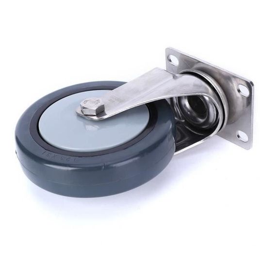 Roues Pivotantes Ruspela Pour Poussette - Compatible Yoyo, Caoutchouc, 360°