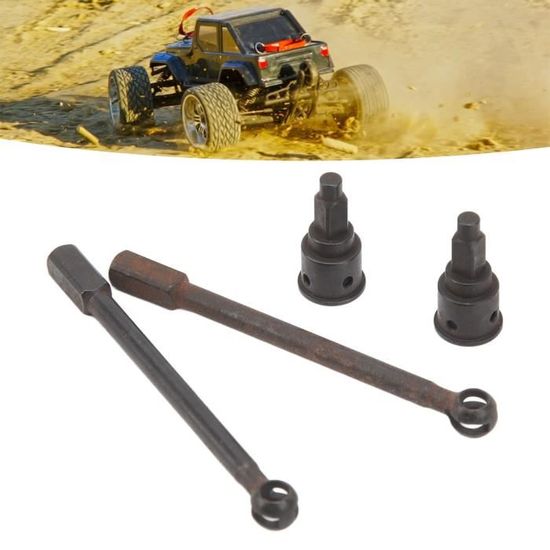 Shipenophy Arbre De Transmission Avant/Arrière 2 Pouces RC 1/16 - Pièce Métal Upgrade WLtoys A959 A969 A979