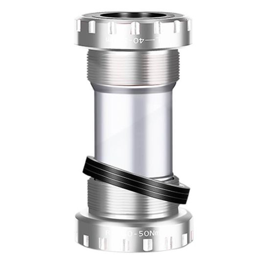 VGEBY Pédalier Axe BSA Innenlager Pour Manivelle Conique Carrée Vélo 68x127.5mm