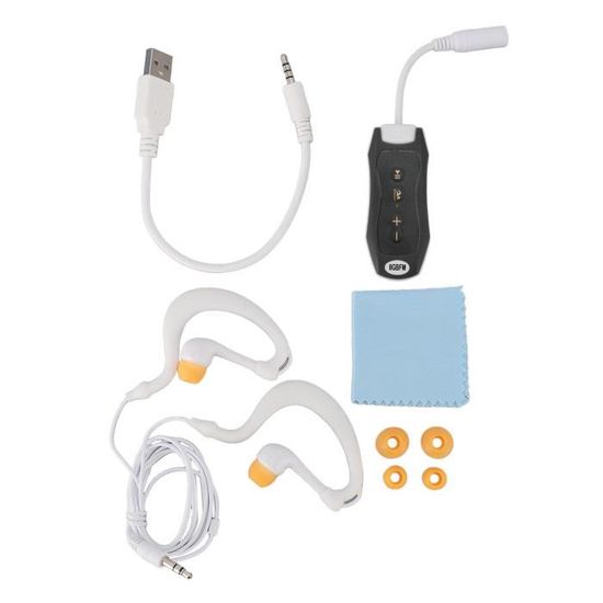 Lecteur MP3 étanche IPX8 Pour Natation | Écouteurs Inclus | 8 Go | Parfait Pour Sport Et Plongée - 7