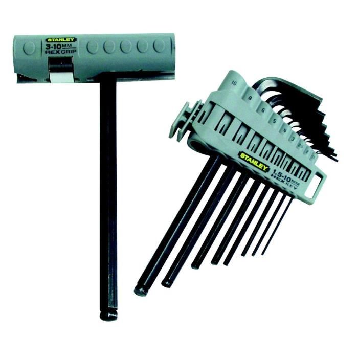 Stanley Jeu de clés Allen métrique 9 pcs - vue 9