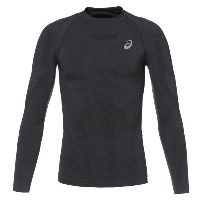 ASICS Liteshow Tee shirt manches longues Homme - Noir