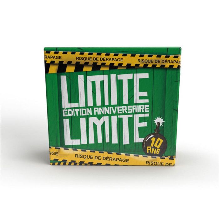 Jeu dambiance - 505 GAMES - Limite Limite Anniversaire 10 ans - Multicolore - 3 joueurs ou plus - 30 min