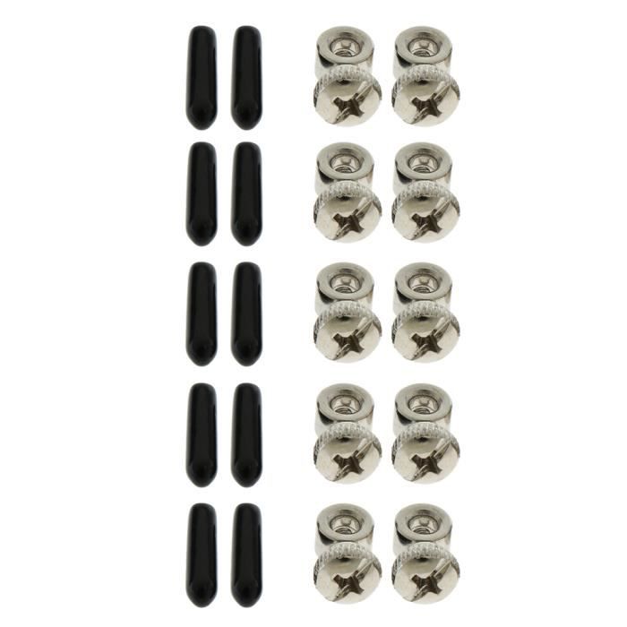 10 Pièces Vis de Rechange Embouts Vis pour Corde à Sauter pour Corde à Sauter