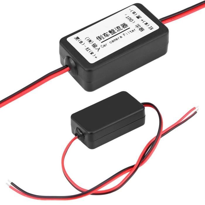 Relais de Redresseur Caméra de Recul Filtre de Condensateur 12V de Puissance Courant Continu