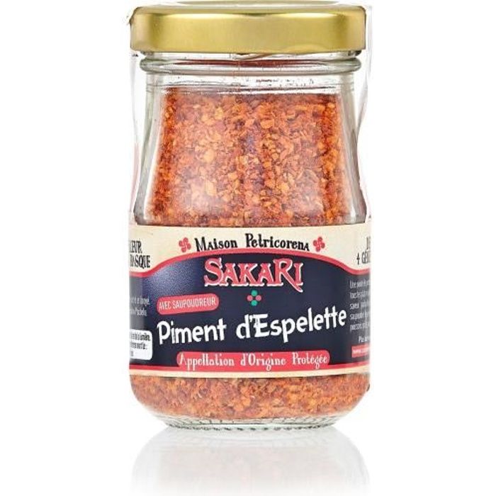 Poudre de piment d'Espelette AOP 50 g