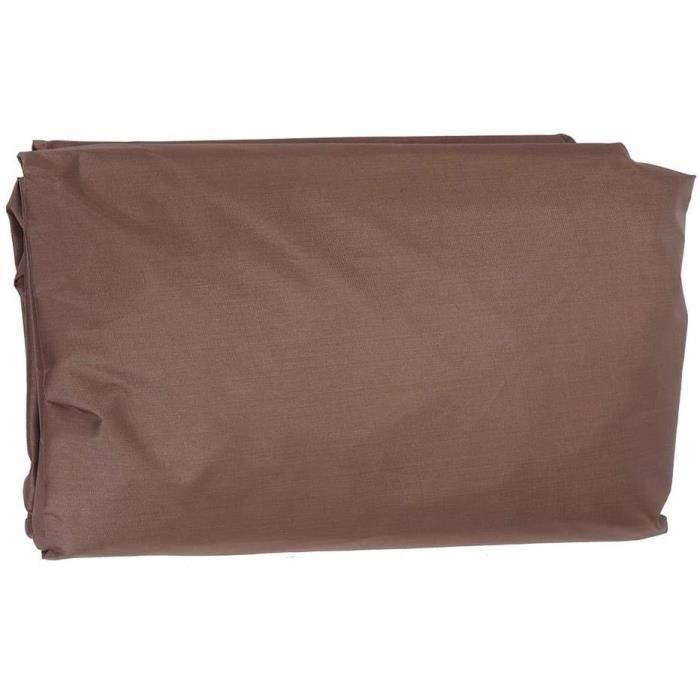 Produits de sécurité pour piscine Housse de protection pour jacuzzi, étanche pour extérieur, rond, jacuzzi café 98904