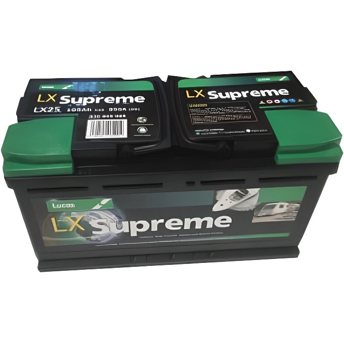 Batterie de démarrage Loisirs/Camping-cars Lucas Dual Purpose L5 LX25 12V 105Ah / 850A