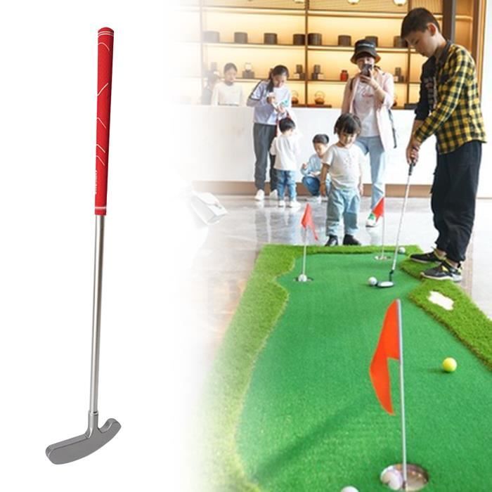 Putters de golf Anti-oxydation Antidérapant Accessoire Putter de golf amovible en deux parties pour lextérieur style-Red