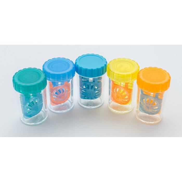 Étuis pour lentilles de contact 3 pièces Etui à Lentilles de Contact Coloré 26817