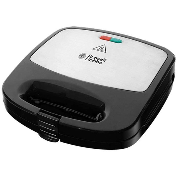 Russell Hobbs Appareil à Sandwich 3en1 750W, Gaufrier, Grill, Plaques Amovibles Anti Adhésives - 24540-56 Fiesta