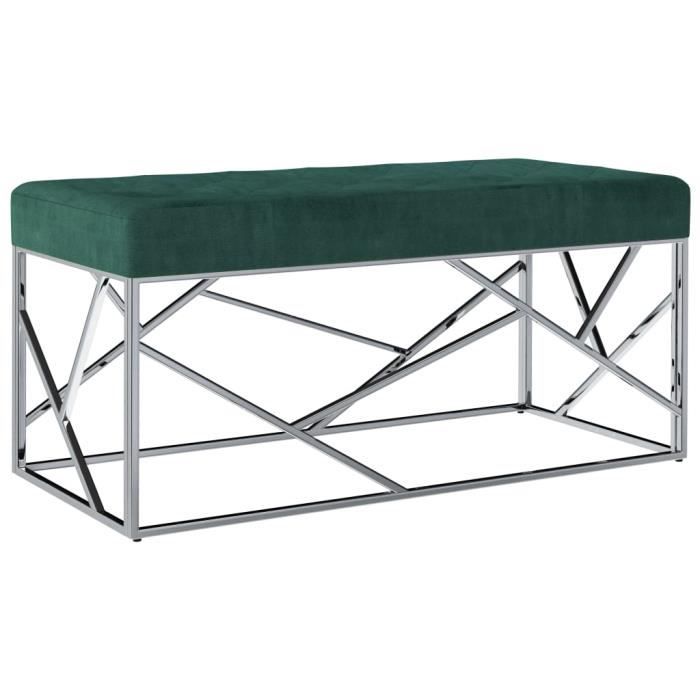 🥟4547 Luxueuse Magnifique-Banc Banquette d'Entrée Style Contemporain scandinave -Pouf de Rangement grand confort -Meuble Bas Banc d