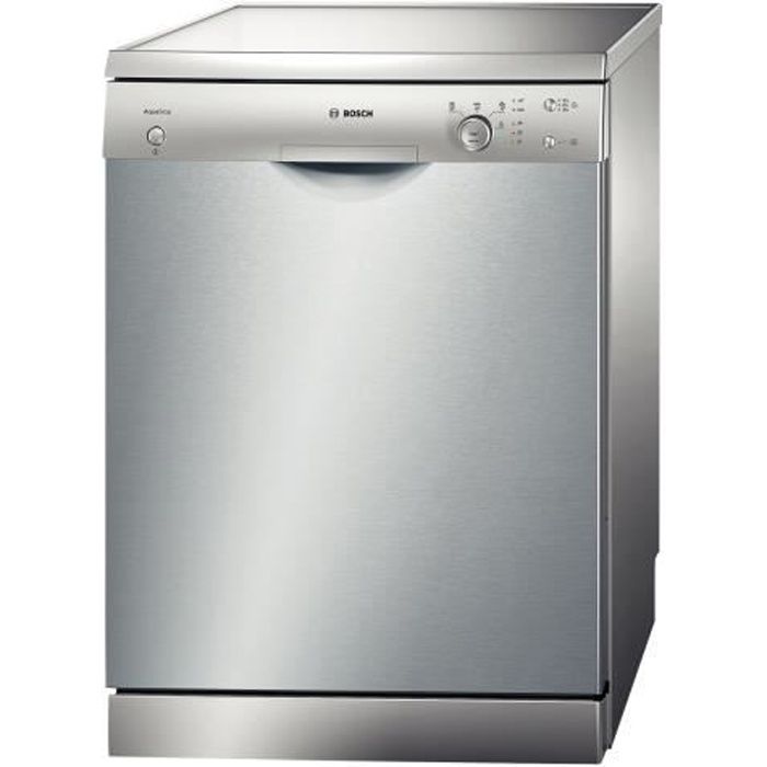 Bosch AquaStop ActiveWater SMS40E38EU - Lave-vaisselle - pose libre - hauteur : 81.5 cm - inox