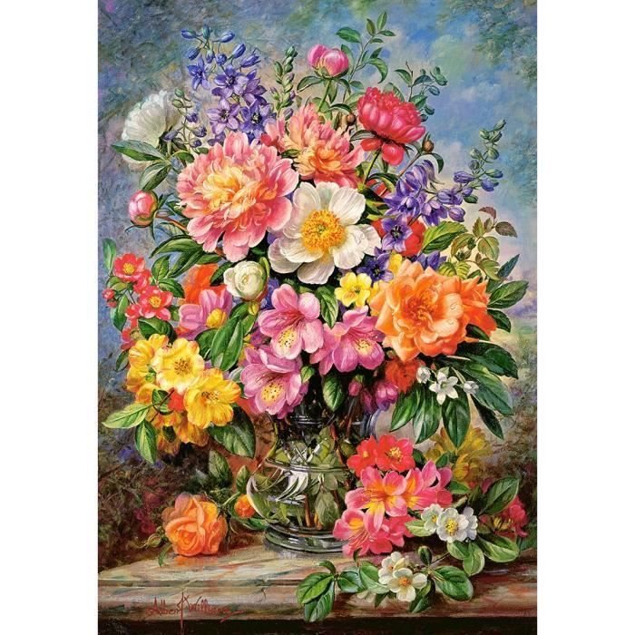 Castorland June Flowers in Radiance, Jigsaw puzzle, Flora, Enfants et adultes, Garçon-Fille, 9 année(s), 680 mm