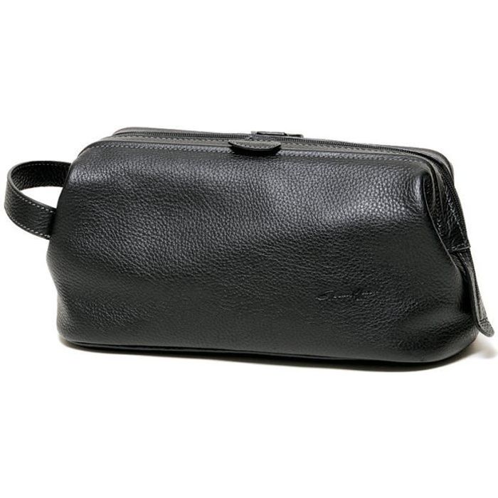 Trousse de toilette Gérard Henon Golf - Noir - Cuir - Homme