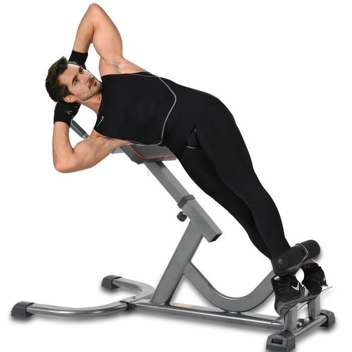 ISE Banc de Musculation incliné Multifonction Réglable,Pliable,avec Angle du Dossier,Charge Max.200KG pour Abdos et Exercices