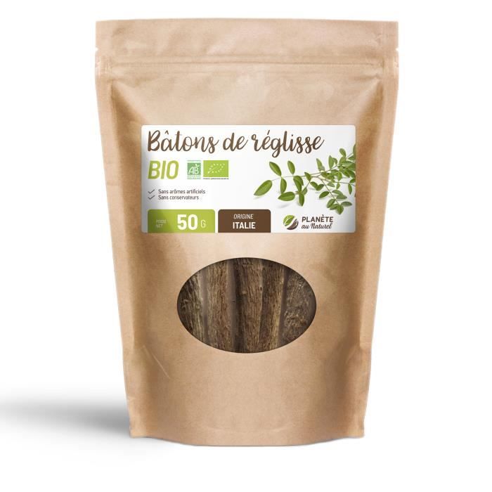 Bâton de réglisse bio 50g