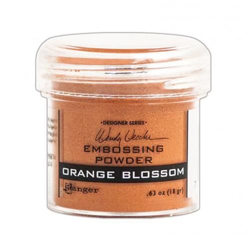 Poudre à embosser "Wendy Vecchi embossing powder" de Ranger - Ranger Wendy Vecchi embossing powder:orange blosso