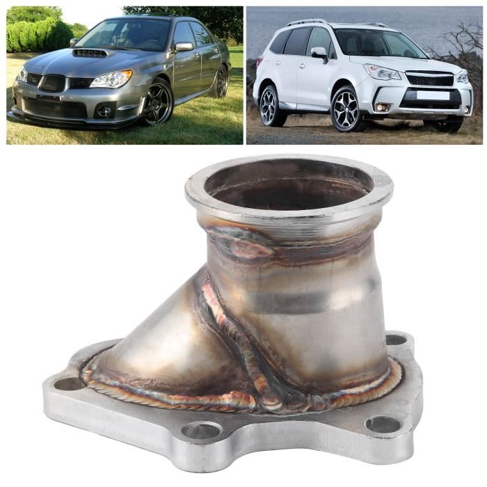 VBESTLIFE Bride Turbo Adaptateur de Conversion de bande V de tuyau de descente à 5 boulons adapté aux modèles