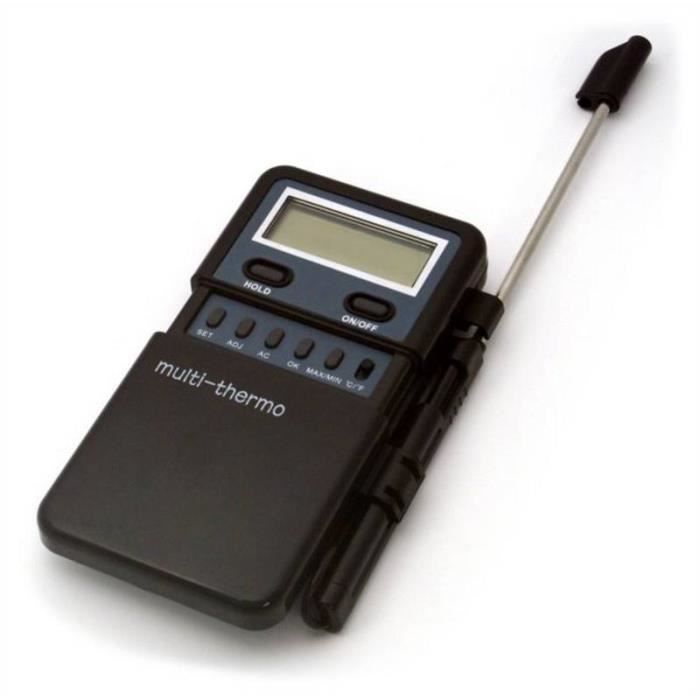 Thermomètre numérique capteur sonde idéal pour les aliments