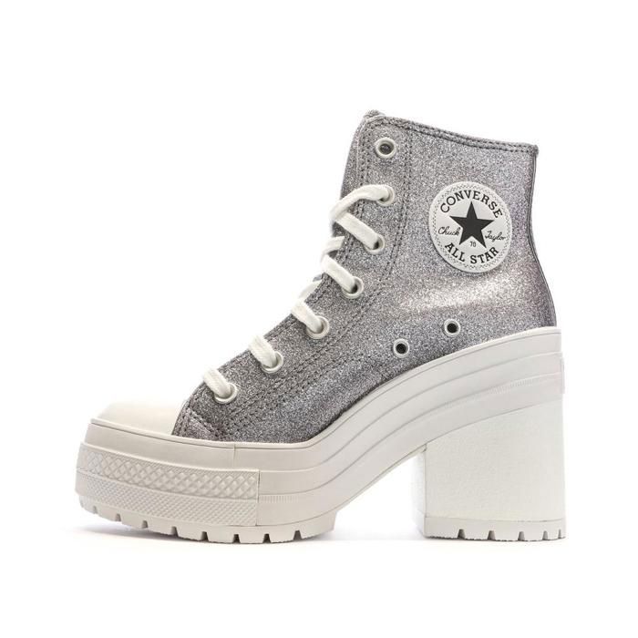 High Top Converse Basse Femme Gris Clair Converse Men's Woman's