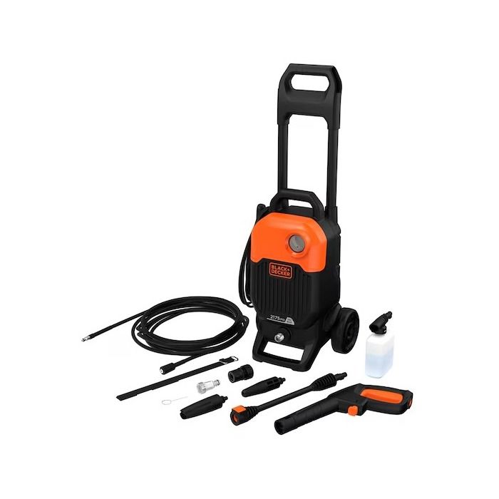 Nettoyeur Haute Pression BLACK + DECKER BEPW2000-QS – 2000W, 150 Bars, 348 l/h