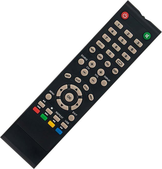 Télécommande Universelle Pour TV Hannspree HSG1210, HSG1211, HSG1235, HSG1241 - Neuf Infrashop