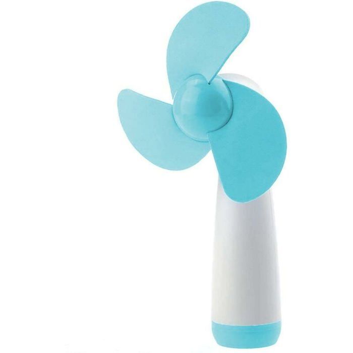 DRE-Petit ventilateur à main portable à piles pour les voyages le bureau le bureau - Dre