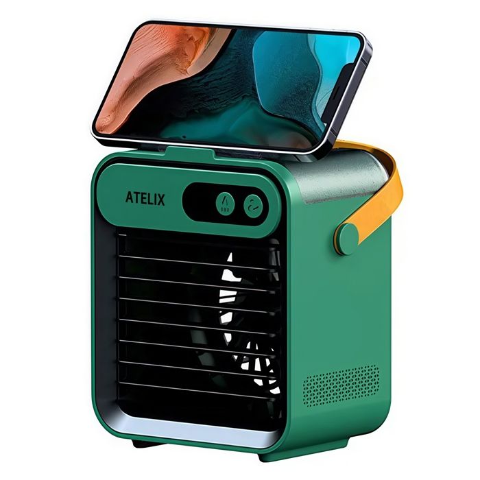 Vent froid ventilateur électrique ménage petit refroidisseur dair portable - ATELIX - ventilateur électrique de refroidissement p - Atelix