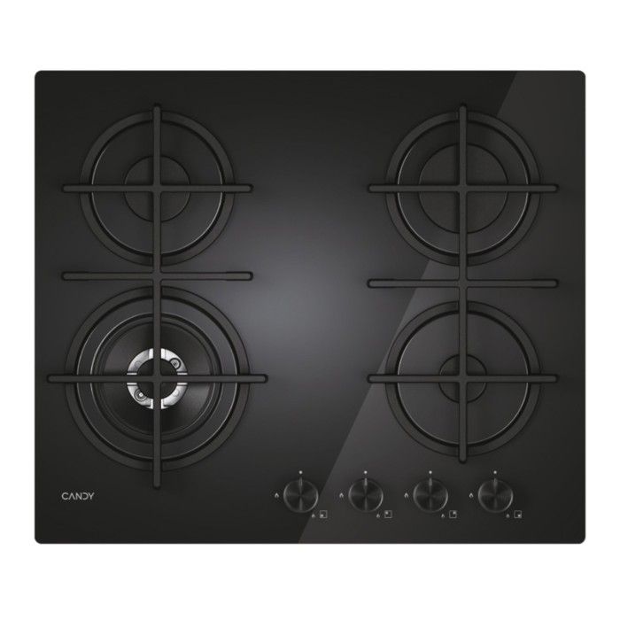 Candy CVG6BF4WTB Intégré 59.5 cm Gaz 4 zones - vue 10