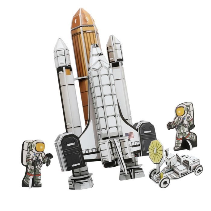 Huimai Kit Système Solaire – 14 Boules Mousse + Peintures – Bricolage Astronomie Enfant