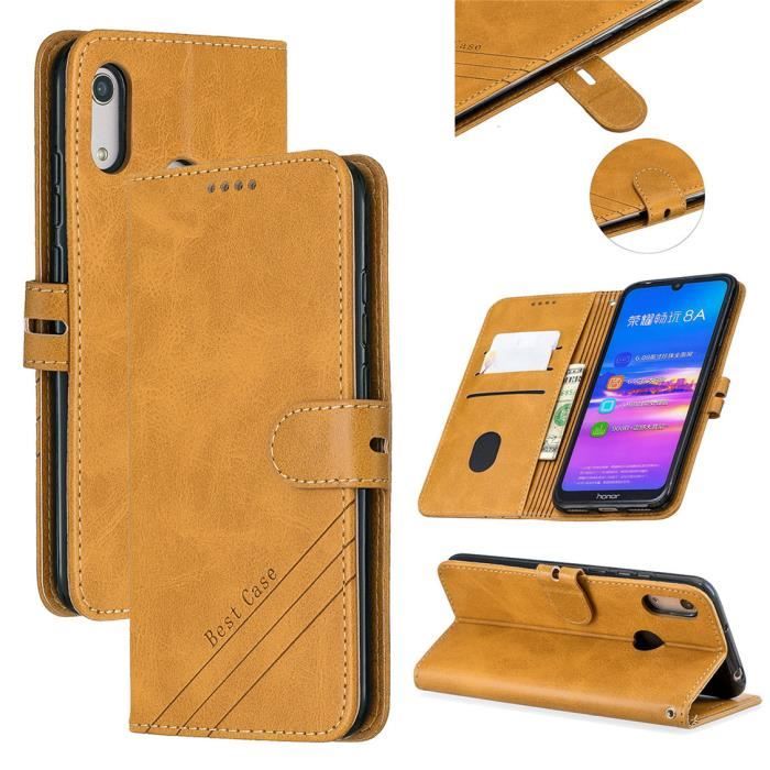 Coque Pour Huawei Y6s / Y6 2019 Housse Portefeuille Etui Cuir Flip Noir Coque Pour Huawei Y6s / Y6 2019 Housse Portefeuille Etui Cuir Flip Noir