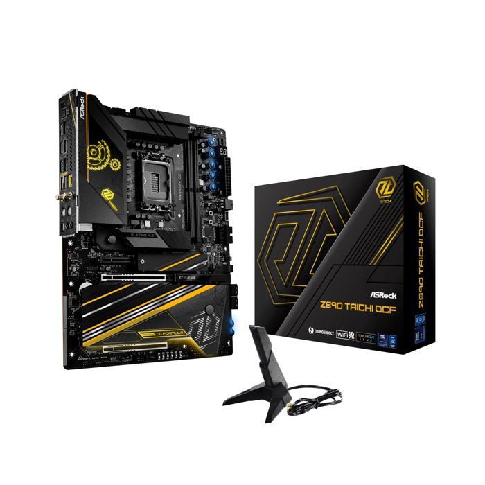 Carte mère ATX - ASROCK - Z890 TAICHI OCF - DDR5 - LGA1851 - 64 Go max