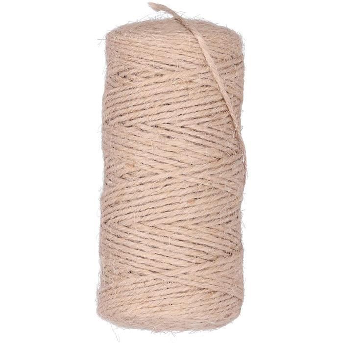 Cordelette Macramé Coton 1.5mm - Lot De 3 Rouleaux De 100g - Pour Création DIY, Suspensions, Sacs, Décoration Bohème
