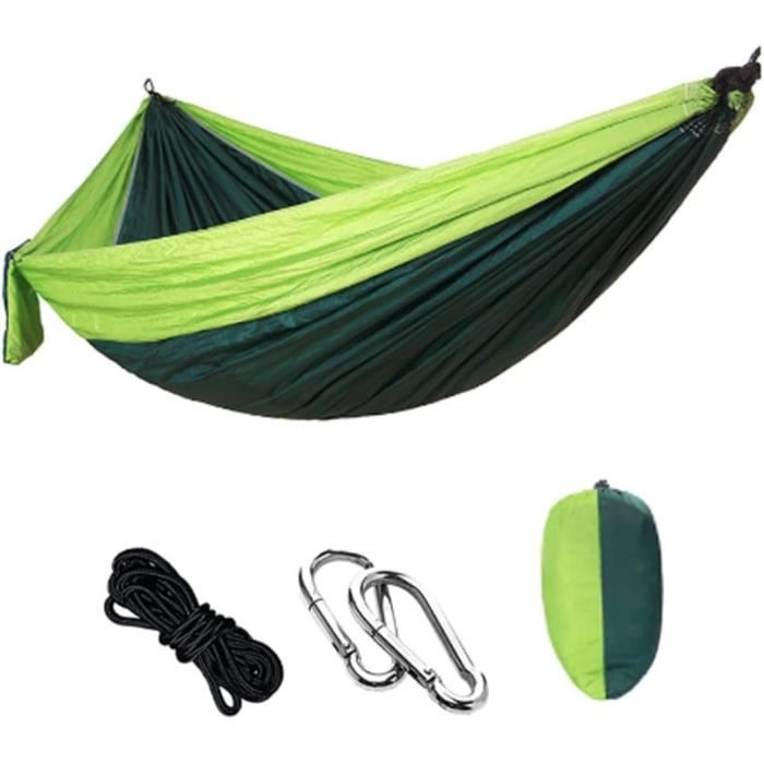 Hamac ENO DoubleNest Pacific Crest Trail - Edition Limitée Vert/bleu, Avec Sangles, Occasion En Bon état