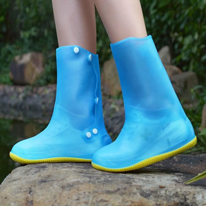 Housse De Chaussure De Pluie En Pvc, Vente En Gros, Couvre-chaussures De  Voyage En Plein Air, Imperméable, Antidérapant, En Silicone, Réutilisable -  Botte De Pluie Couvre - AliExpress