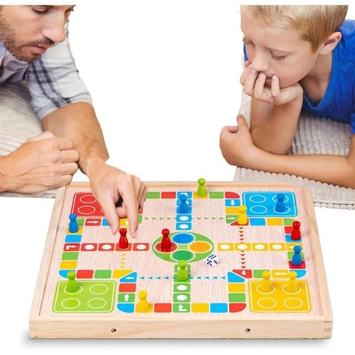 Ensemble De Jeu Ludo Jeux De Société Familiaux Pour Enfants Et AdultesJeux D