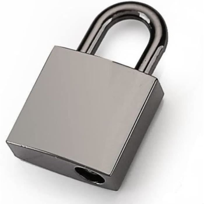 MroMax Lot De 2 Cadenas à Clé, 4 Cm De Large, Cadenas à Faisceau